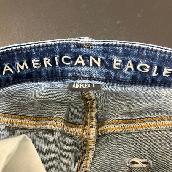 American Eagle AirFlex+ Jeans Men’s 33x30 Slim Straight Stretch Denim - Picture 3 of 7